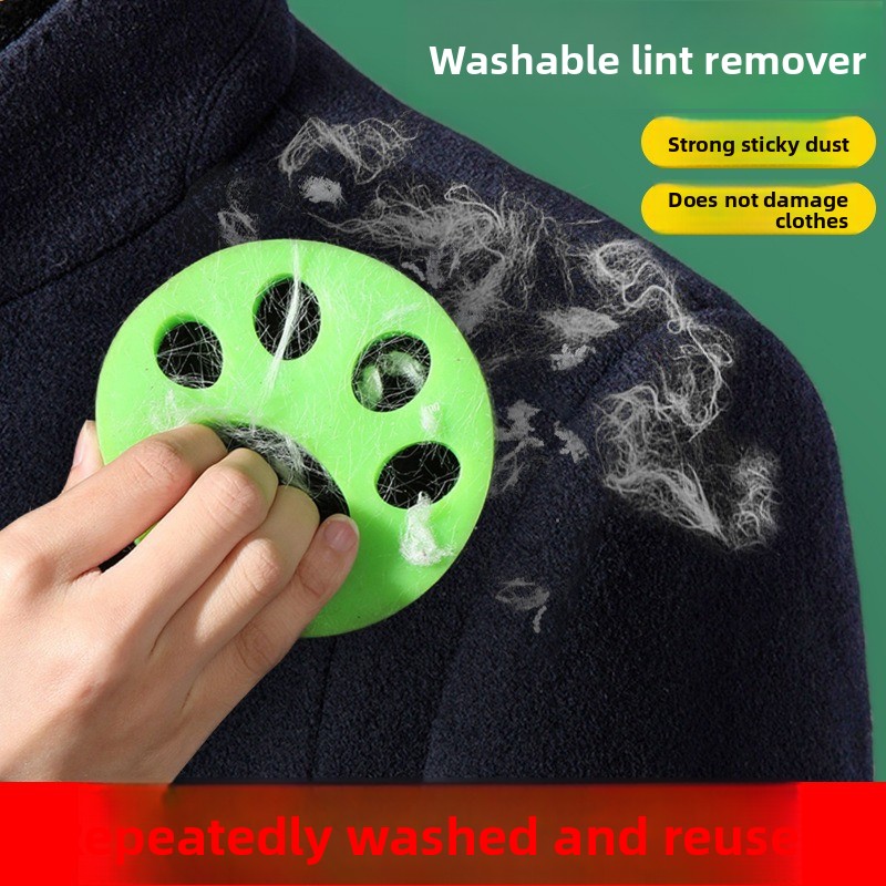 Dust Removal Sticker - สติกเกอร์กำจัดฝุ่นสามารถใช้ซ้ำได้ ซักด้วยเครื่องซักผ้าได้ ใช้กำจัดขนสัตว์ ฝุ่น และเส้นผม สำหรับเสื้อผ้าในครัวเรือน