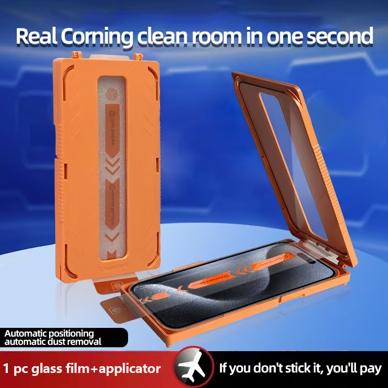 Dust Removal Sticker - HD โทรศัพท์แก้วฝุ่นฟิล์ม applicator สําหรับ iPhone 16