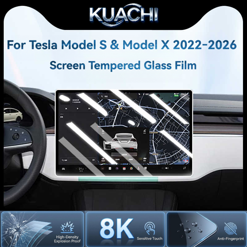 Matte Anti Glare Screen - ฟิล์มกันรอยหน้าจอสำหรับ Tesla Model S / Model