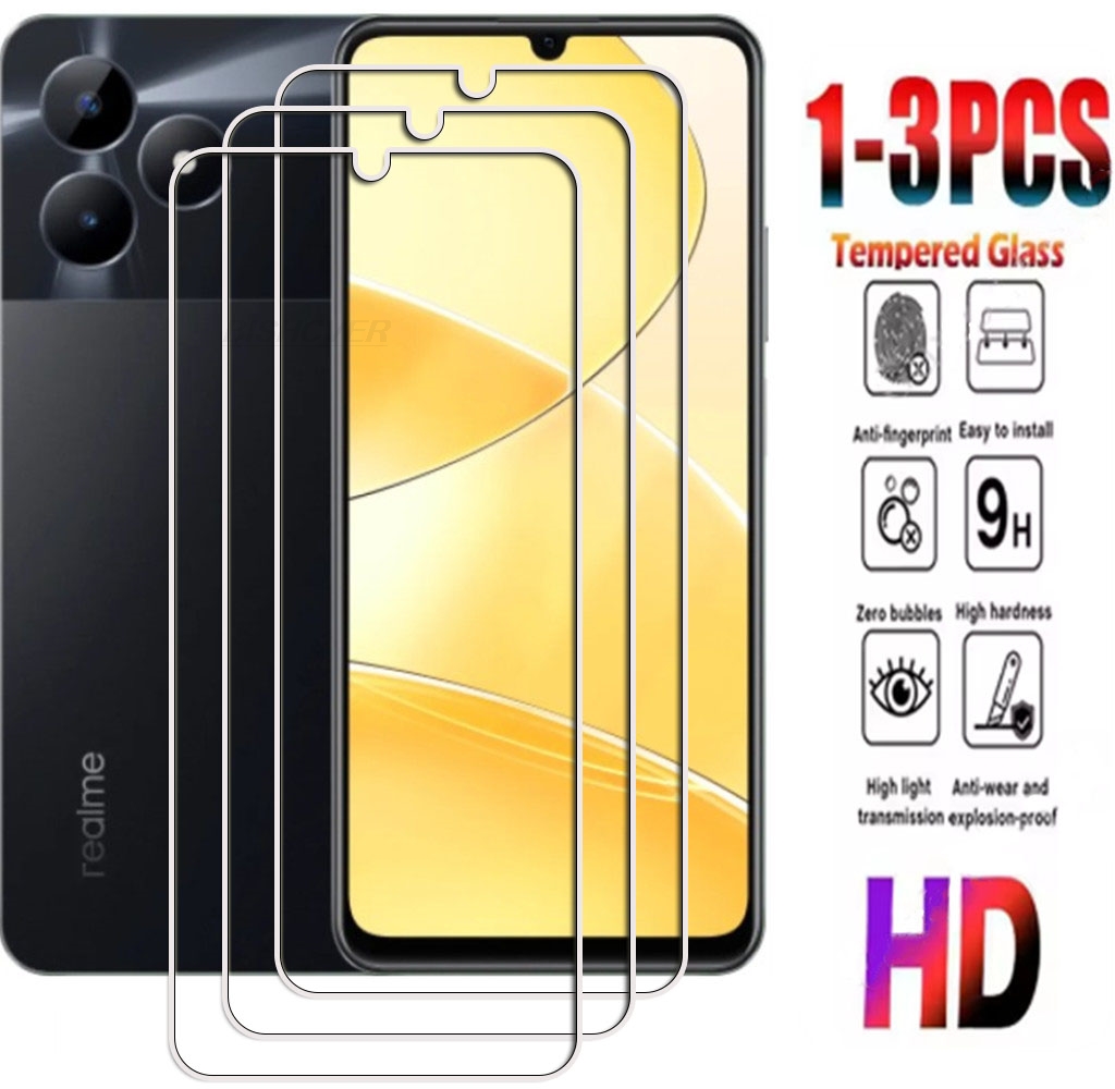 Realme Note 50 - 1-3PCS 9H กระจกนิรภัยสำหรับเรียลมี C51 6.74